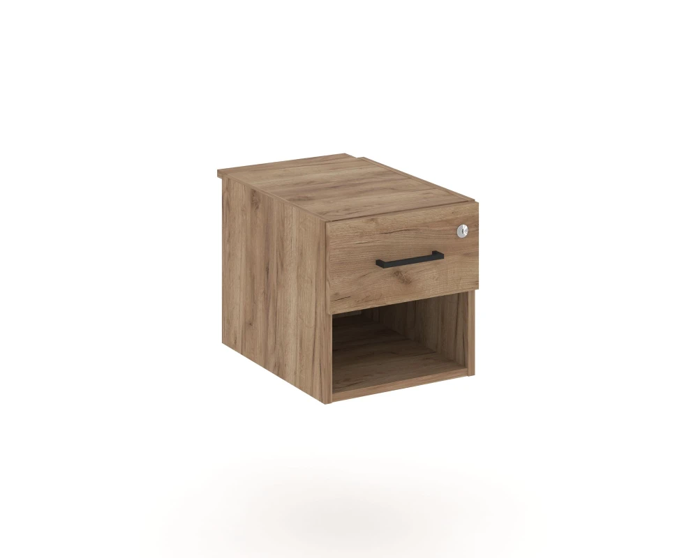 Тумба с 1 открытой нишей и 1 ящ. 343x607x356 Стайл Проджект / Style Project