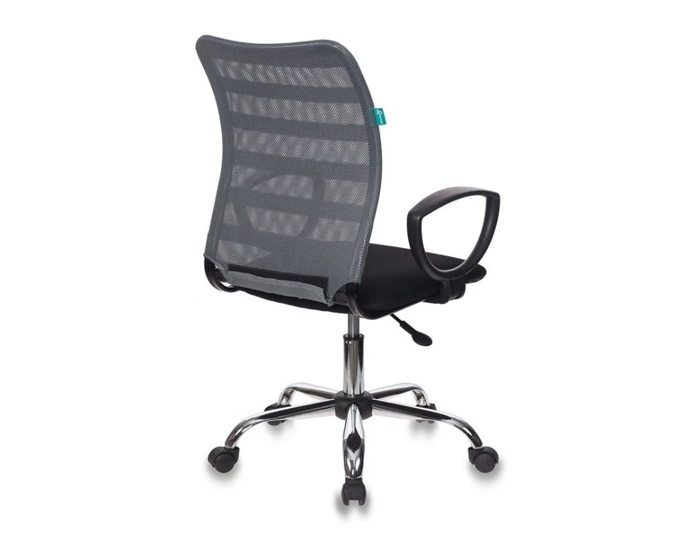 Кресло Бюрократ CH-599AXSL Сетка/ Ткань, Серый/Черный