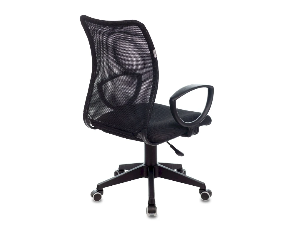 Кресло Бюрократ Ch-599AXSN Сетка/ Ткань, Черный