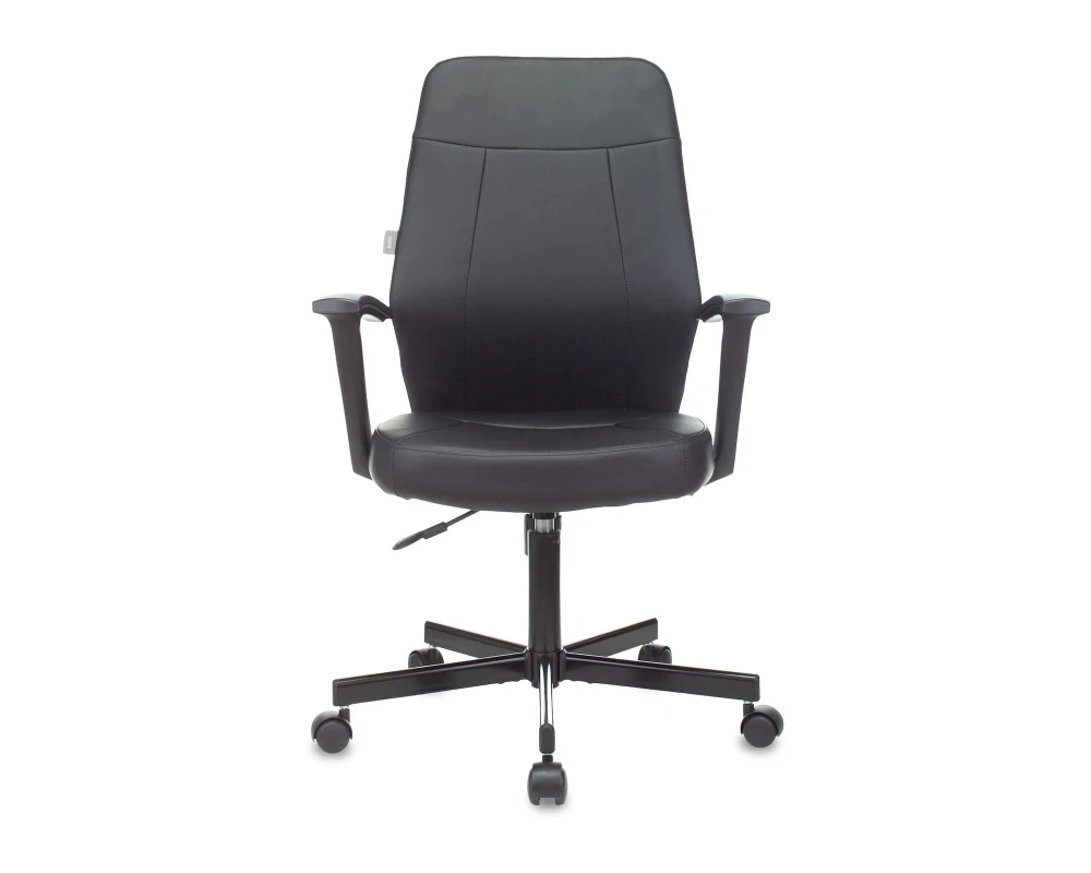 Кресло Бюрократ CH-605 Экокожа, Черный