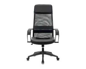 Кресло Бюрократ CH-608 Сетка/Экокожа, Черный images