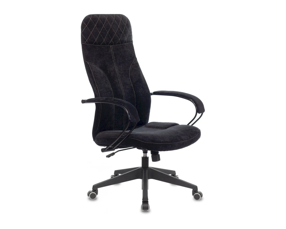 Кресло Бюрократ CH-608Fabric Сетка/ Ткань, Черный