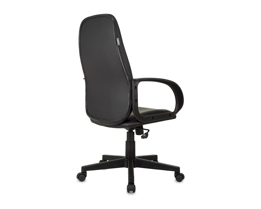 Кресло Бюрократ CH-808AXSN/OR-16 Экокожа, Черный