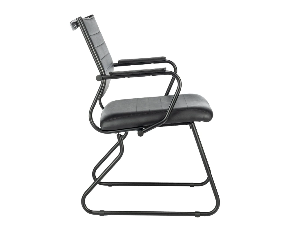 Кресло Бюрократ CH Баланс АВ Лайн / Balance-AV Line Экокожа, Черный