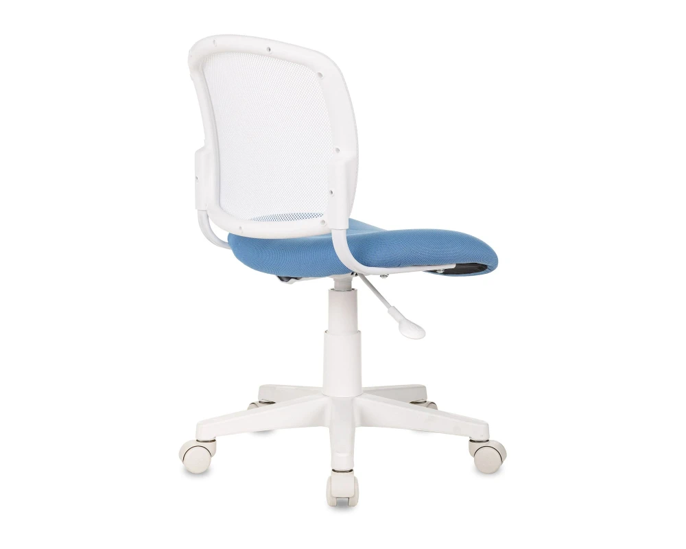 Кресло Бюрократ CH-W296NX Сетка/ Ткань, Голубой