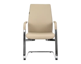 Кресло Бюрократ ДЖОНС-ЛОУ-В / JONS-LOW-V Натуральная кожа, Бежевый images