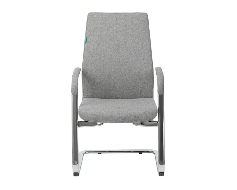 Кресло Бюрократ ДЖОНС-ЛОУ-В / JONS-LOW-V ткань Ткань, Серый