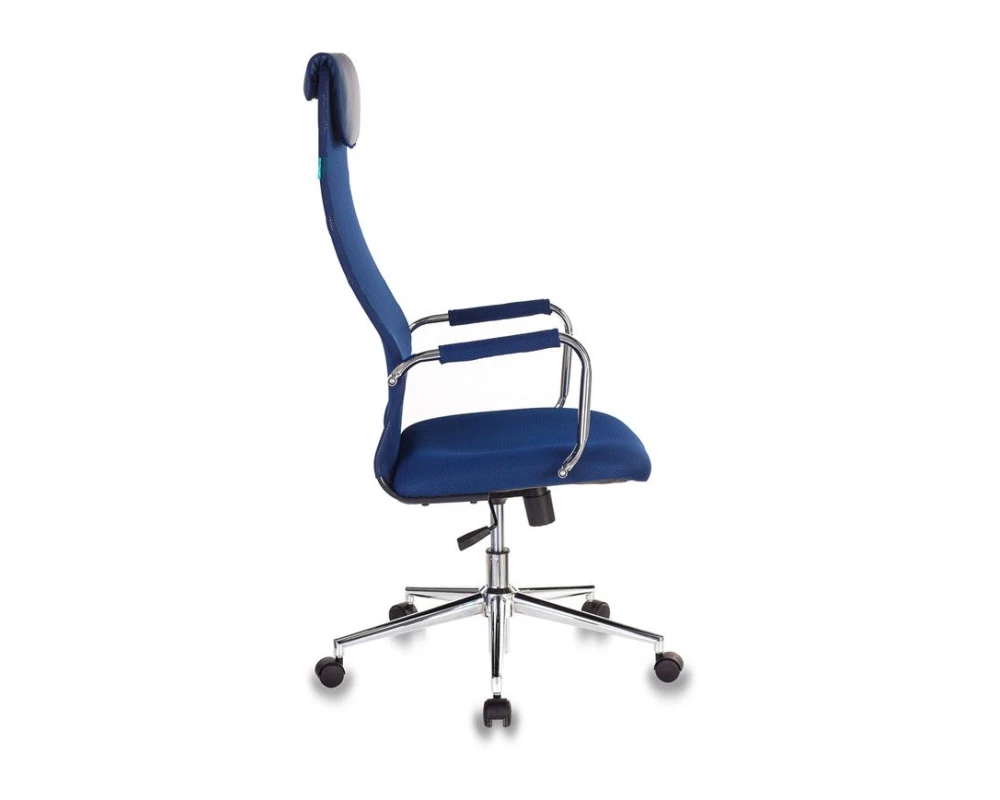 Кресло Бюрократ KB-9N Сетка/ Ткань, Синий