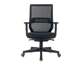 Кресло Бюрократ MC-611N Сетка/ Ткань, Черный images