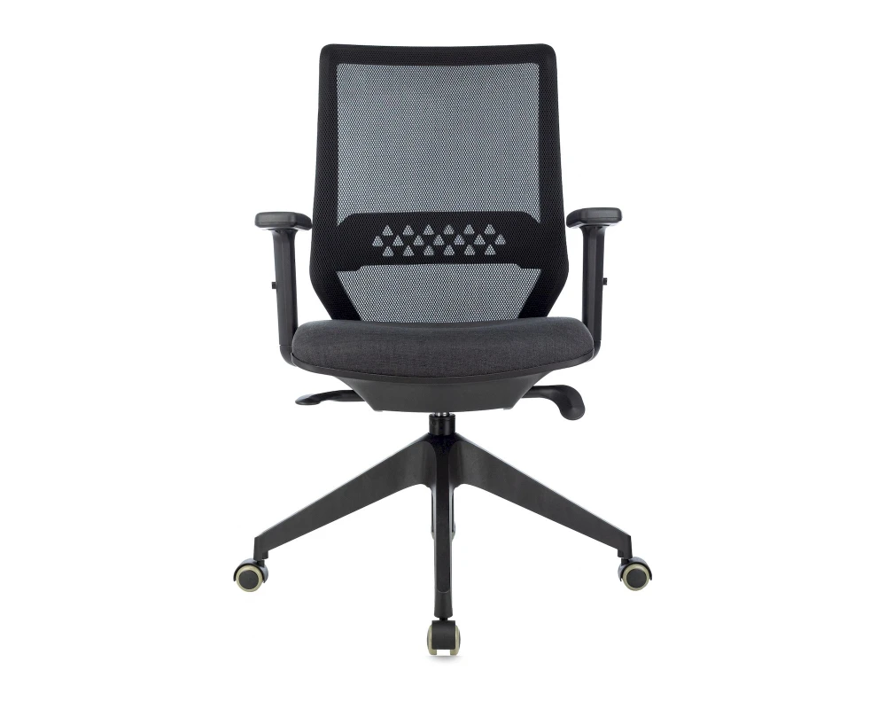 Кресло Бюрократ MC-611NL Сетка/ Ткань, Черный