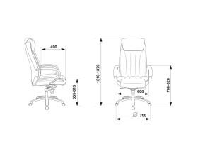 Кресло Бюрократ T-9922SL images