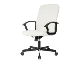 Кресло Бюрократ Триест / Triest Ткань, Молочный images