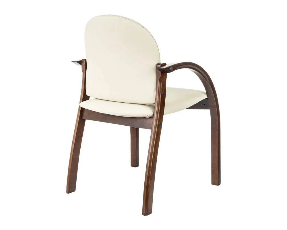 Стул Бюрократ Джуно Экокожа, Бежевый