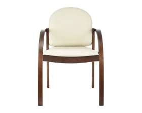 Стул Бюрократ Джуно Экокожа, Бежевый images