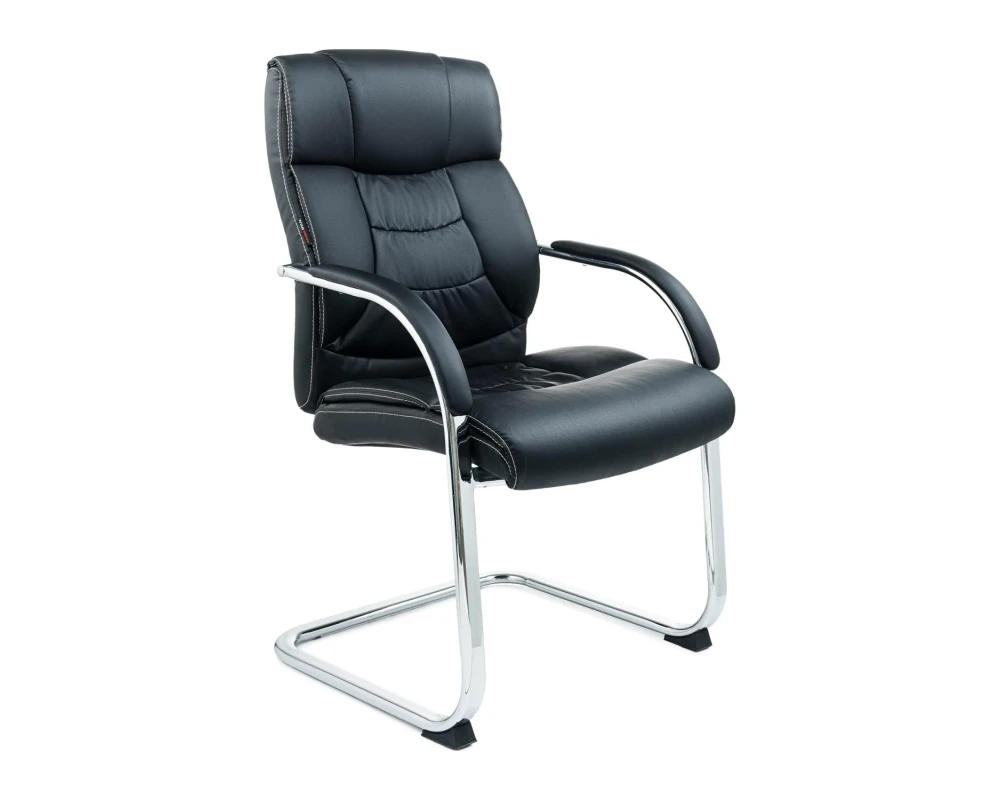Кресло George ML 2108G Экокожа, Черный