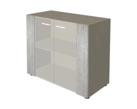Низкий шкаф со стеклянными фасадами NT-41 New.Tone images