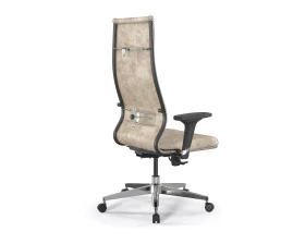 Кресло ErgoLife L42 Браво/подл.200/осн.Synchro 004 Велюр, Бежевый images
