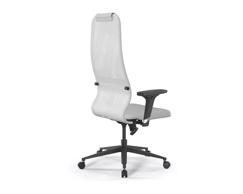 Кресло ErgoLife S 8 B1-9D M09.B11.G19.W02 Сетка/Экокожа, Белый