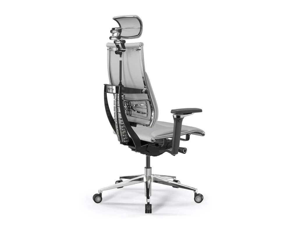 Кресло Y 4DF B2-10D M26.B35.G25.W04 Экокожа, Белый