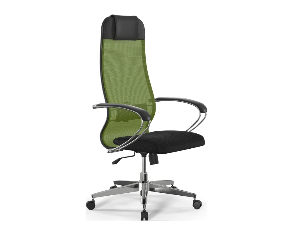 Кресло ErgoLife S 10 B1-111K M09.B22.G18.W02 Сетка, Зеленый/Черный