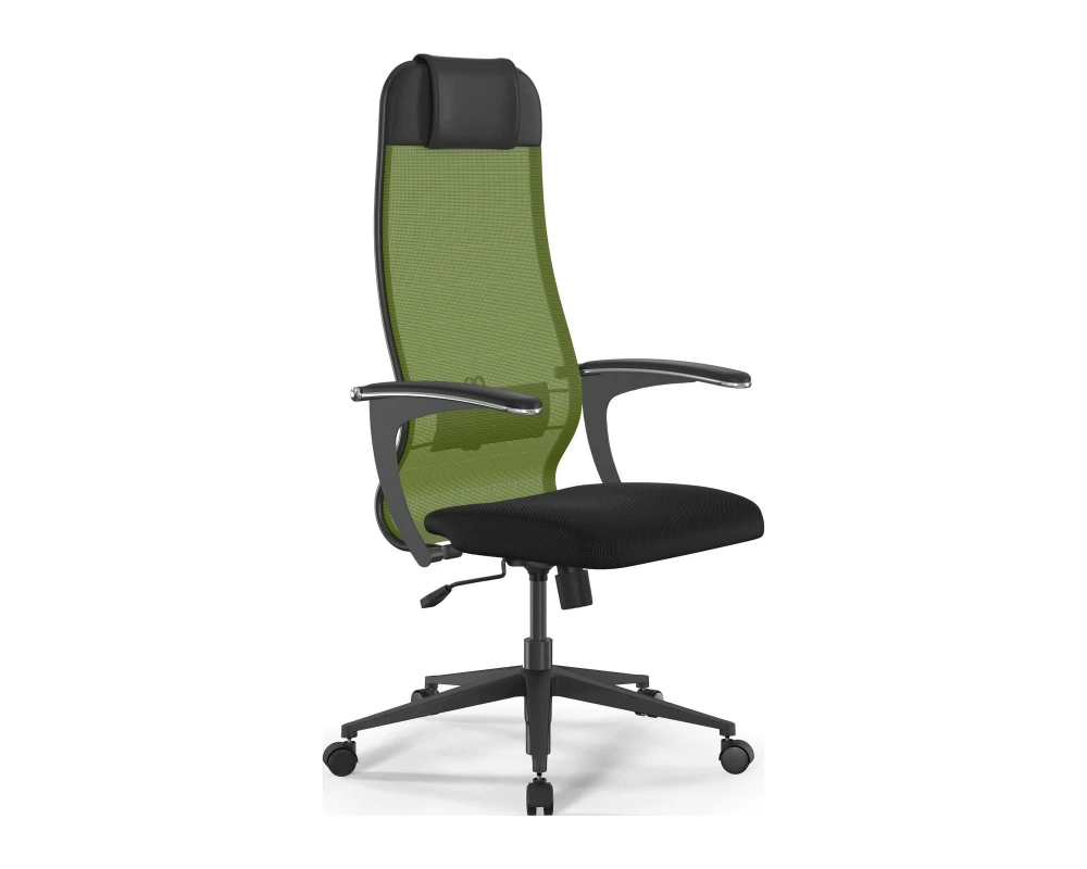 Кресло ErgoLife S 10 B1-111U M09.B11.G19.W02 Сетка, Зеленый/Черный