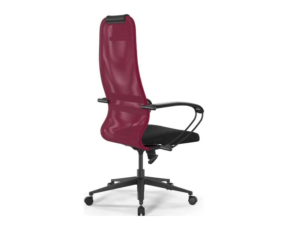 Кресло ErgoLife S 8 B1-8K M09.B11.G19.W02 Сетка, Красный/Черный