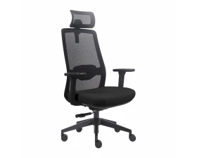 Кресло Norden Кросс / Cross Сетка/Ткань, Черный images