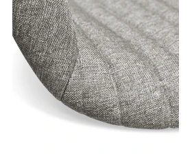 Стул подъемно-поворотный SHT-ST31-C1/S154 Ткань, Пепельный/Белый images