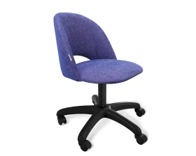 Стул подъемно-поворотный SHT-ST34/S120 Ткань, Синий мираж/Черный images
