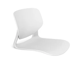 Стул SHT-S-TN26 Пластик, Белый/Антрацит images