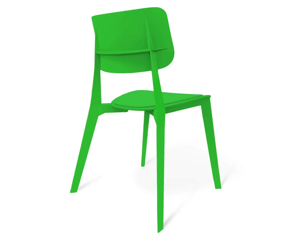 Стул SHT-S110-P Пластик, Зеленый/Зеленый