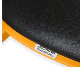 Стул SHT-S111-CN1 пластиковый Пластик/Экокожа, Оранжевый/Черный images