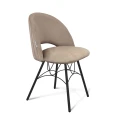 Латте/Черный муар