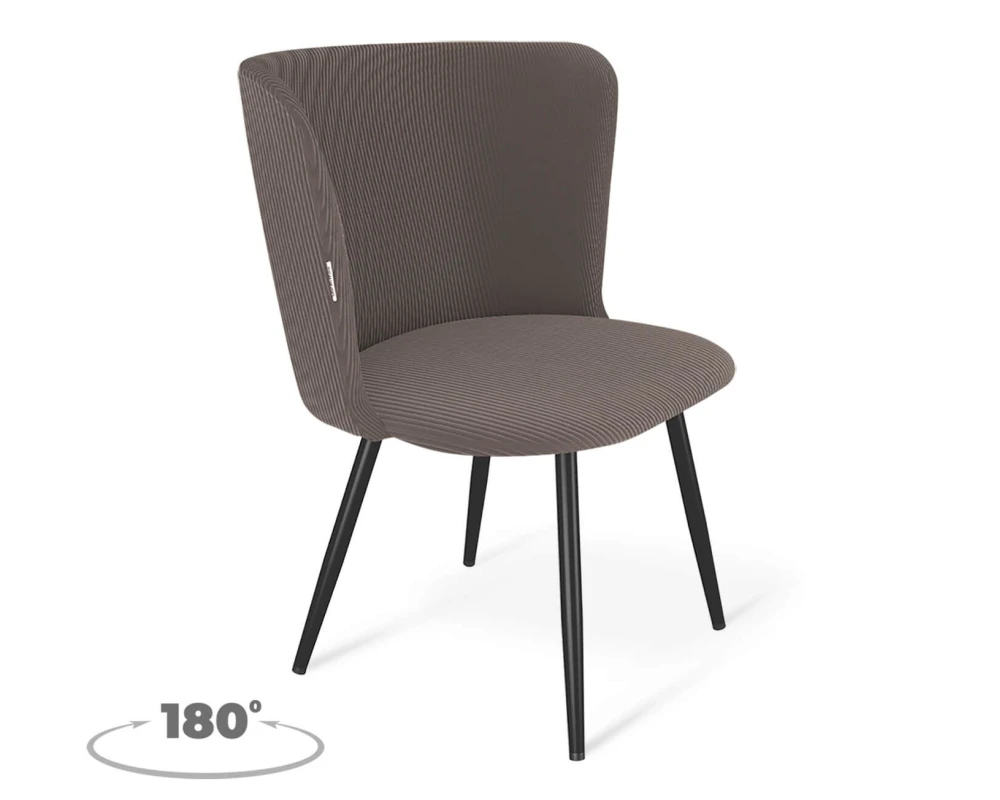 Стул SHT-ST36/S1470-VP Ткань, Кофе мокко/Черный муар