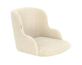 Стул SHT-ST39/S370-VP Ткань, Бежевый/Черный муар images