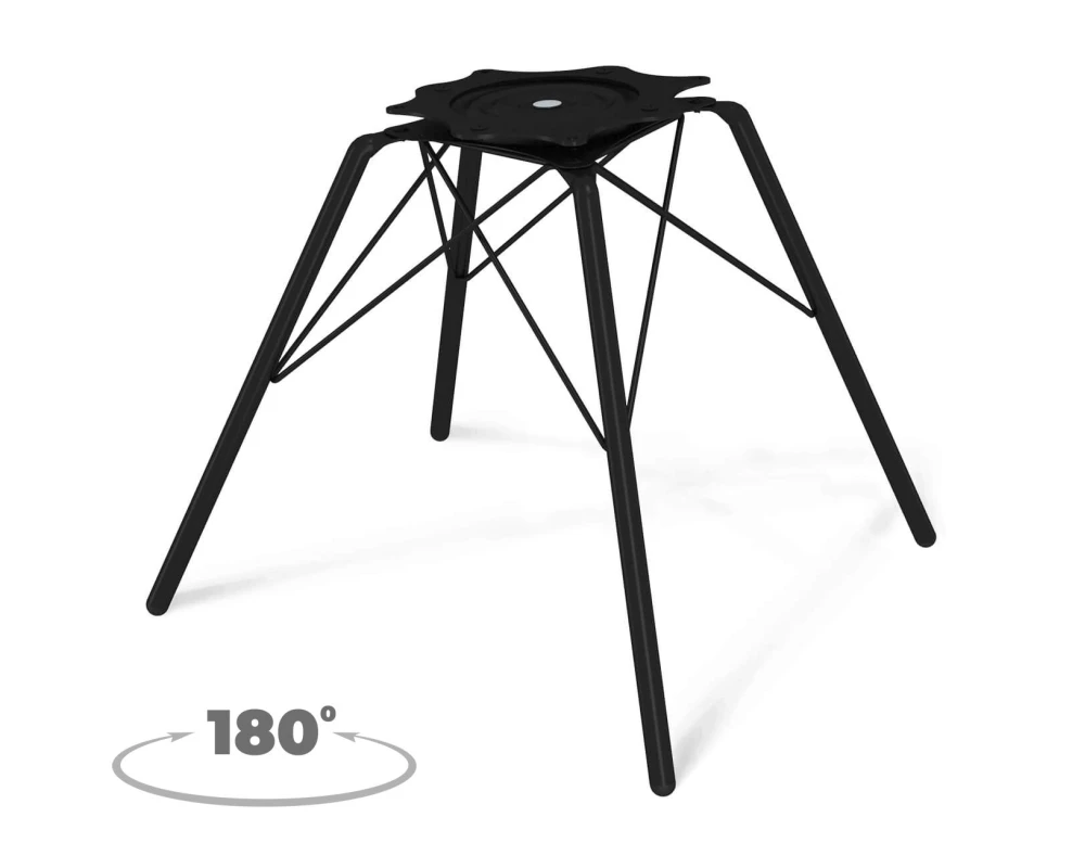 Стул SHT-ST39/S370-VP Ткань, Бежевый/Черный муар