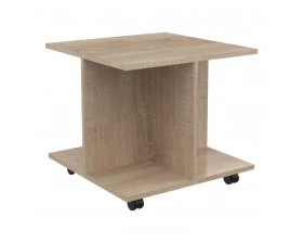 Стол журнальный с колесными опорами 500х500х450 Coffee images