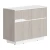 Дуб серый/Белый премиум