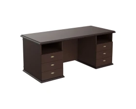 Стол руководителя с 2 тумбами 1800х800х750 Раут / Raut images