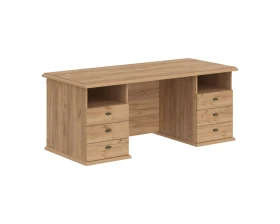 Стол руководителя с 2 тумбами 1800х800х750 Раут / Raut images