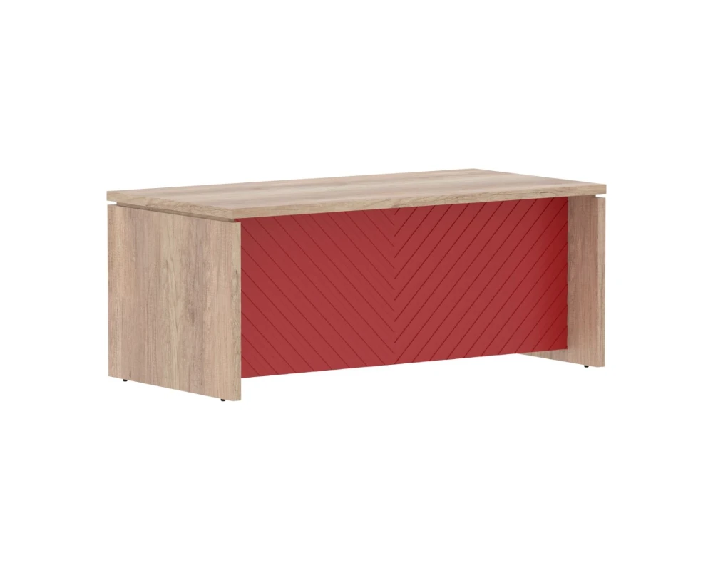 Стол руководителя c большой фронтальной панелью 1800х900х750 Torr Люкс