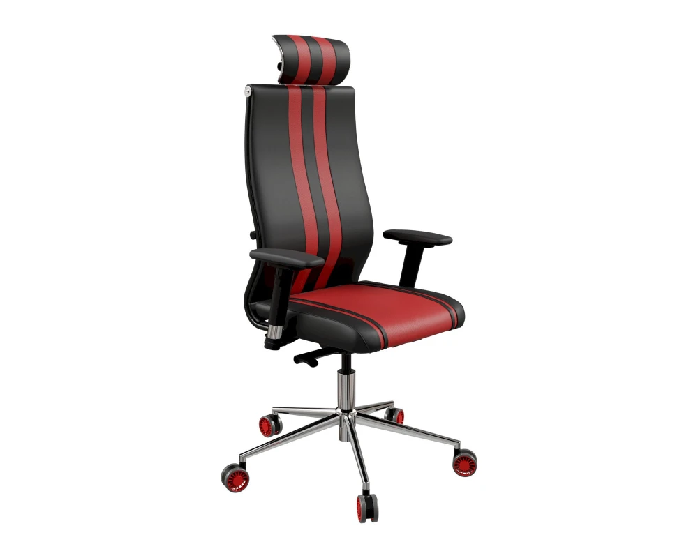 Кресло SynchroSit 10 B2-187D - Extra (M24.B23.G18.W32) (Черный-Красный)