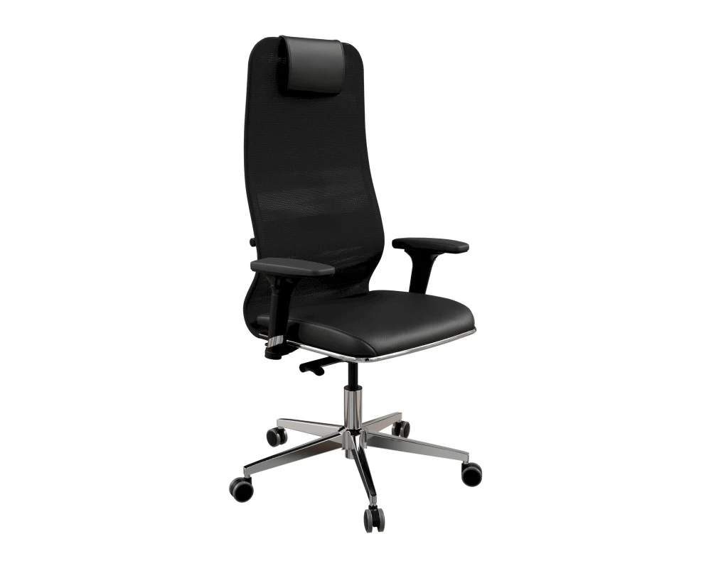 Кресло SynchroSit 8 L1-13D - X2+Extra (M24.B22.G18.W03) (Черный)