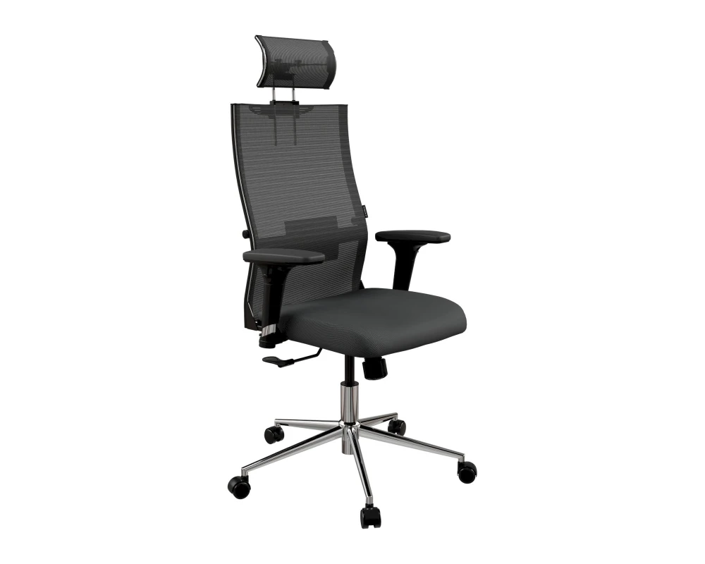 Кресло SynchroSit Air 24 B2-287D - Italy+UMF(X1) (M120.B23.G18.W02) (Черный)