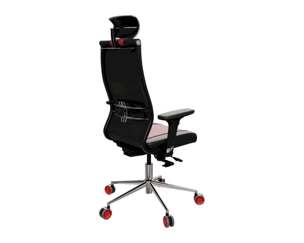 Кресло SynchroSit 10 B2-187D - Extra (M18.B23.G18.W32) (Черный-Красный)