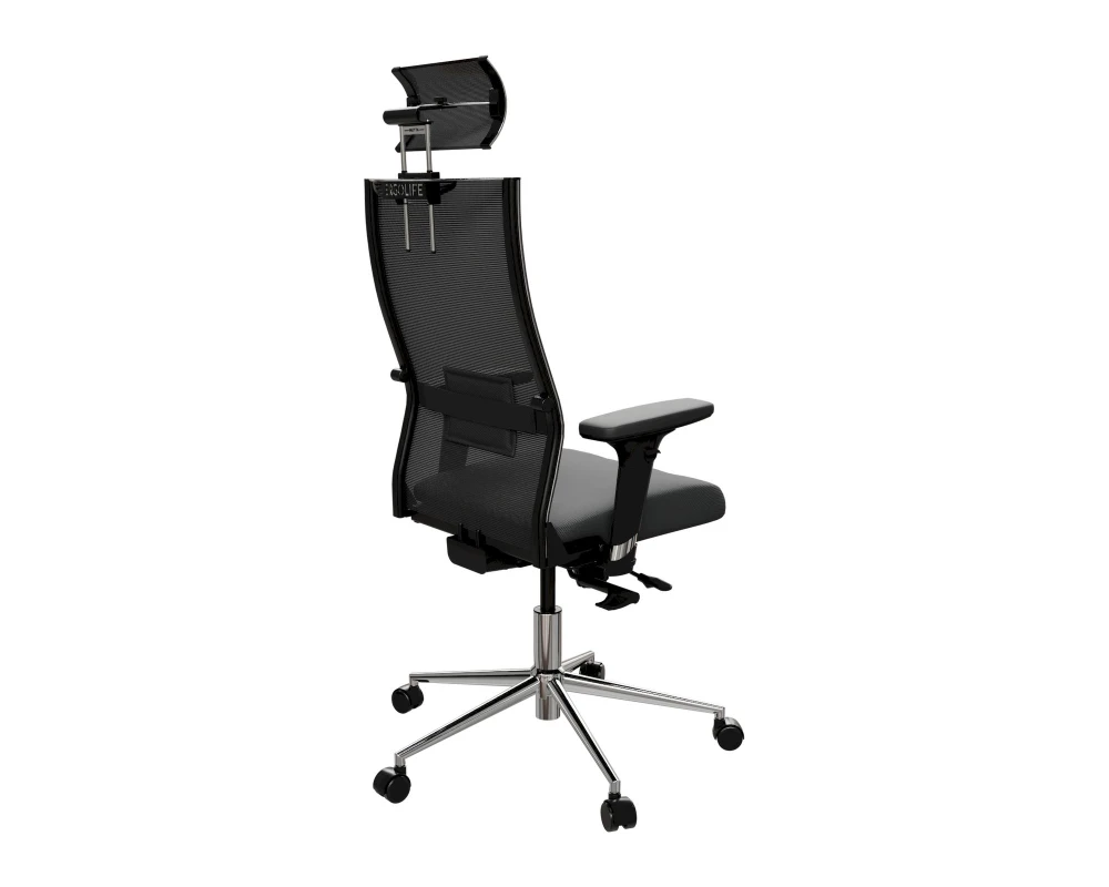 Кресло SynchroSit Air 24 B2-287D - Italy+UMF(X1) (M118.B23.G18.W02) (Черный)
