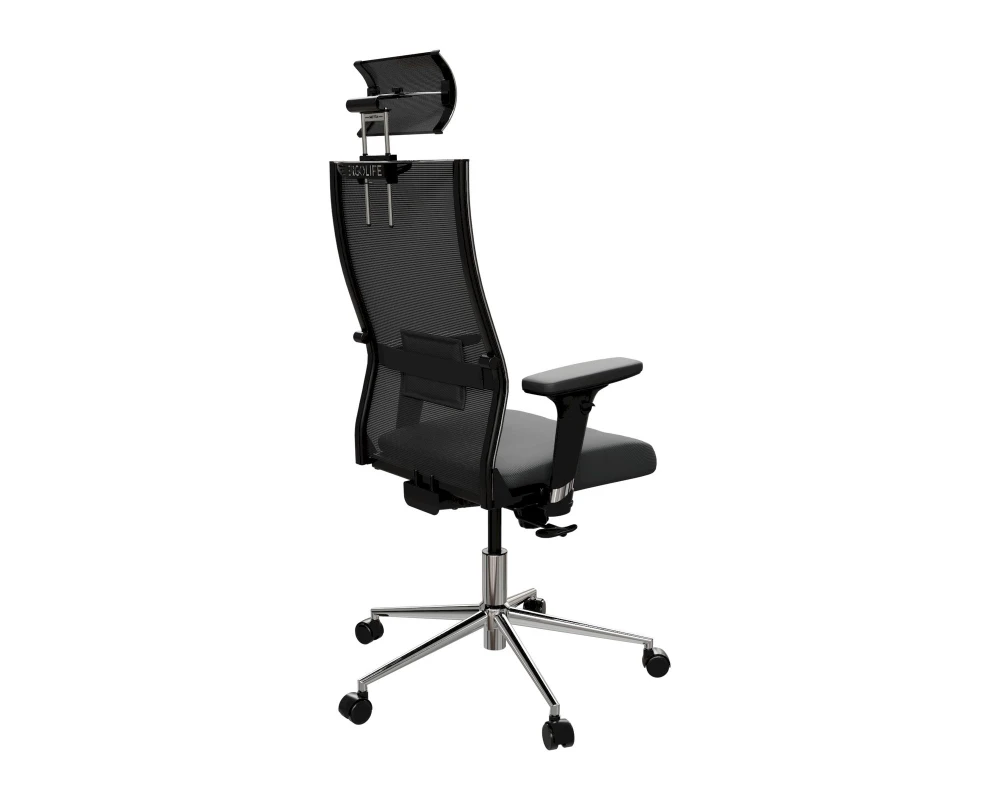 Кресло SynchroSit Air 24 B2-287D - Italy+UMF(X1) (M120.B23.G18.W02) (Черный)