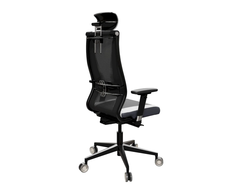 Кресло SynchroSit 10 B2-170D - Italy+UMF(SY271)+Extra (M24.B11.G19.W31) (Черн-Бел)