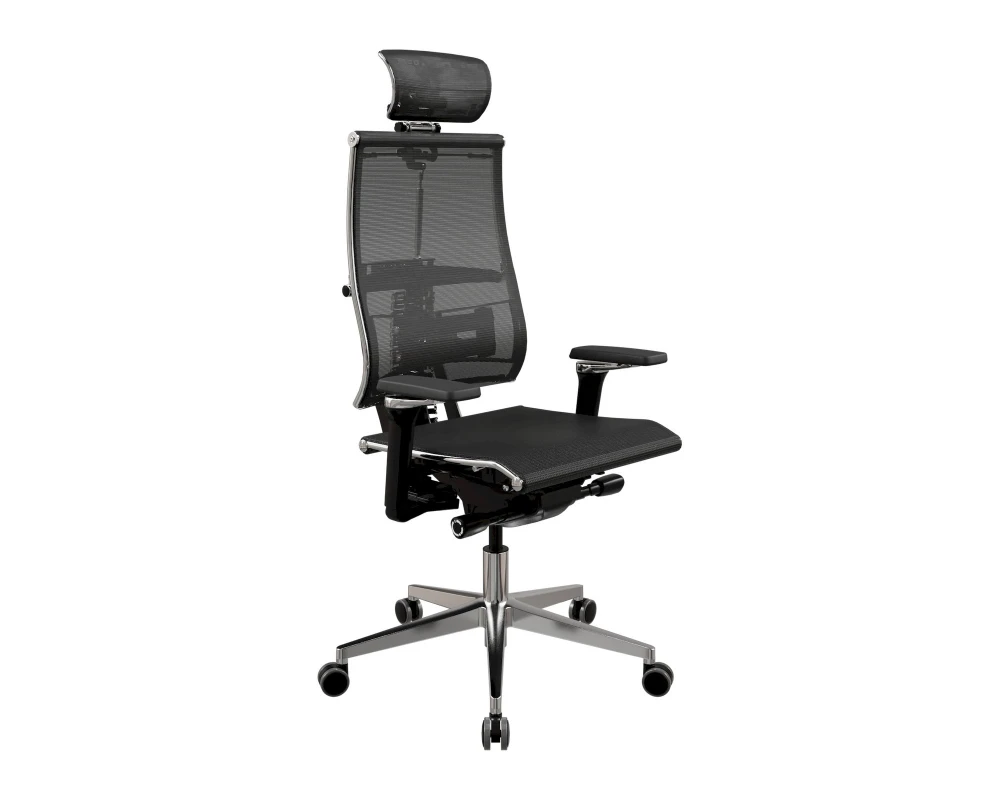 Кресло Y 4DF B2-5D - YM93 (M26.B32.G25.W03) (Черный)